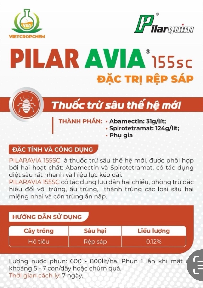 Pilar Avia 155SC - Chai 100ml